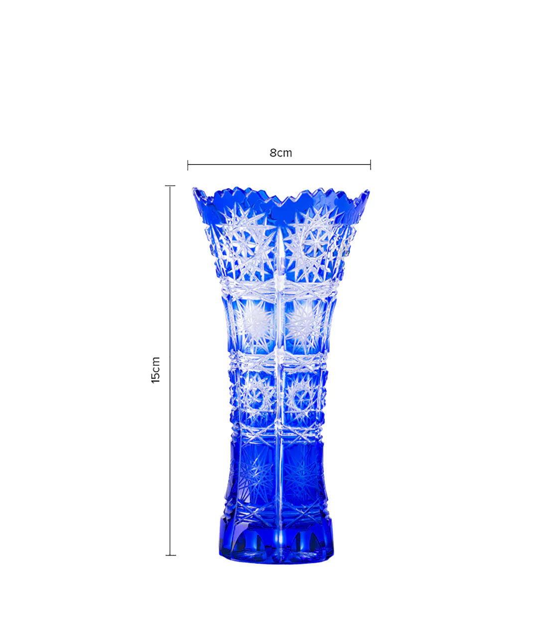 CAESAR CRYSTAL BOHEMIAE - Vase Petra – An artifact suited to fine taste and great functionality.