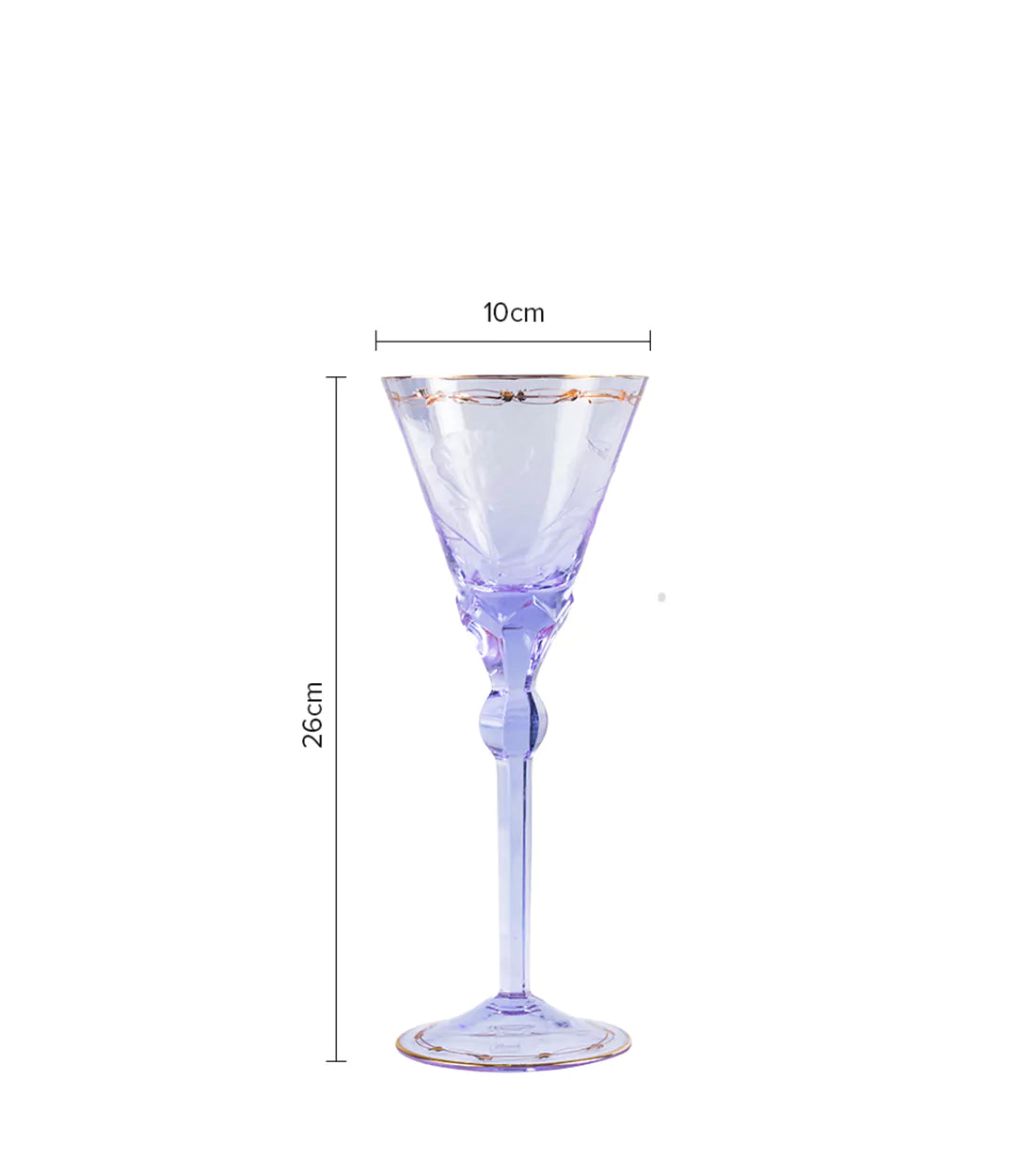 MOSER - Paula Sherry Glass - A Rose Gem on well laid Table.