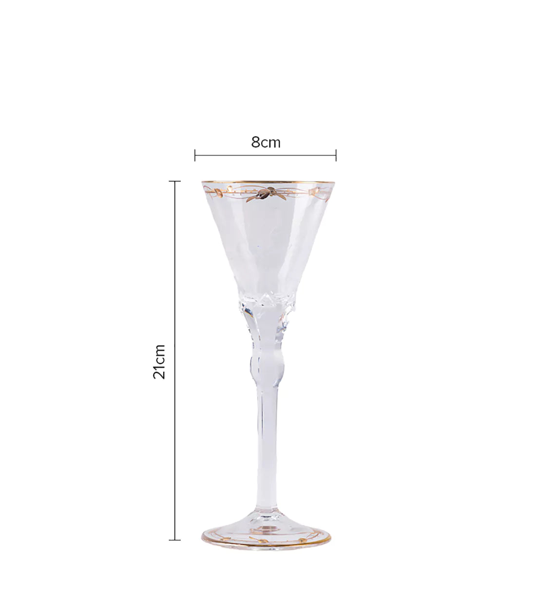 MOSER - Paula Champagne Glass- A Rose Gem on a Well Laid Table.