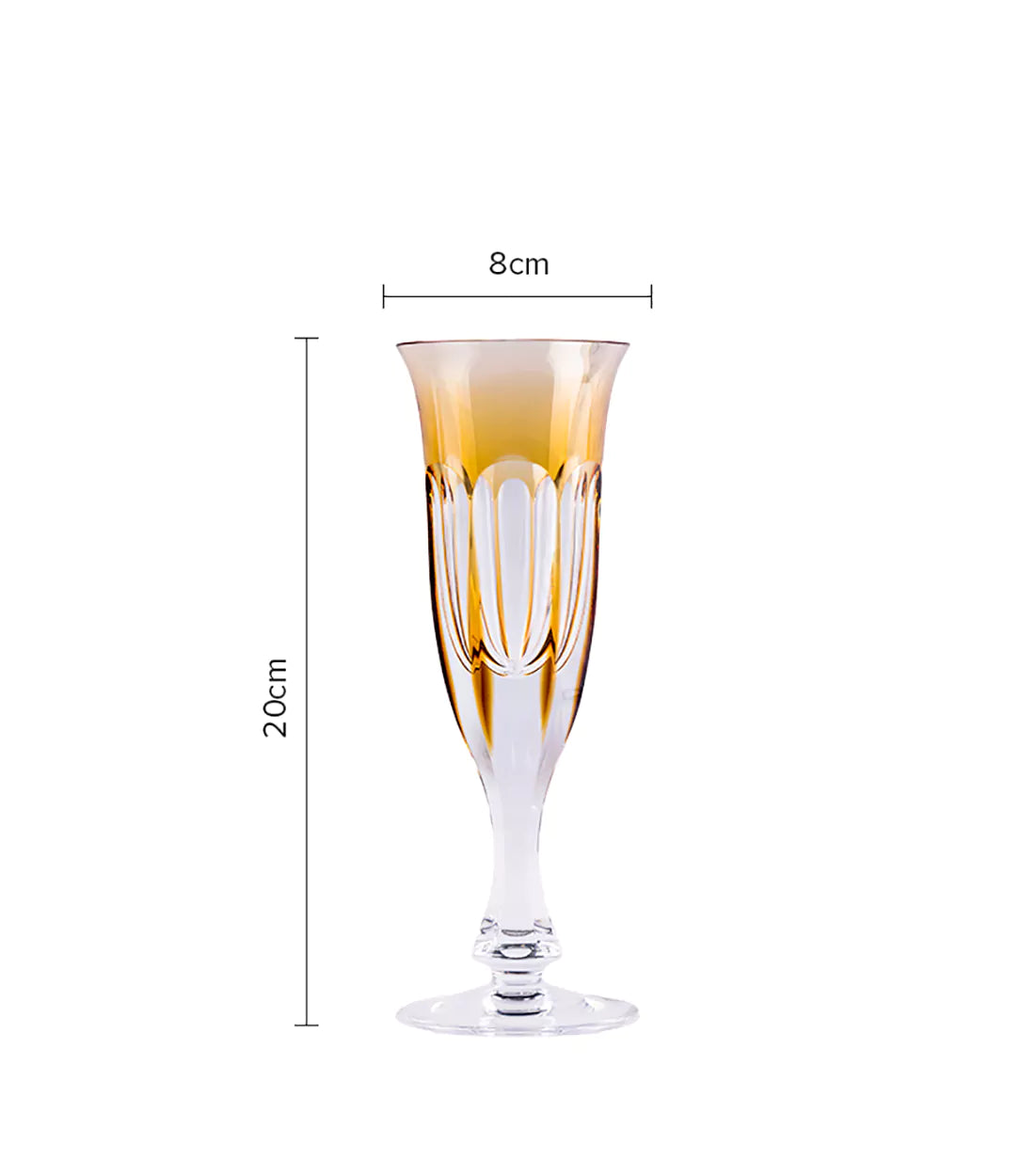 MOSER - Lady Hamilton Champagne Glass - Inspired By the Beauty of Ema Hamilton.