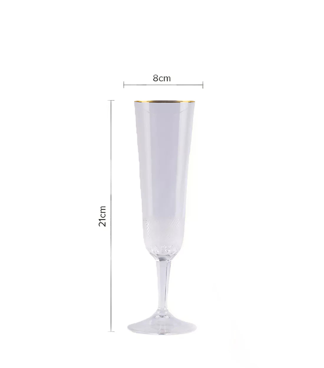 MOSER - Sheen Midas Touch - Golden Rimmed Fancy Drinkware.