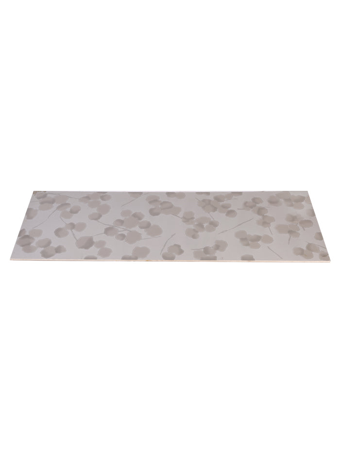 FAP - Minos Argilla Decor Grey (BRIQ_159-1) - This luxe grey tile can be stylishly used to beautify your space.