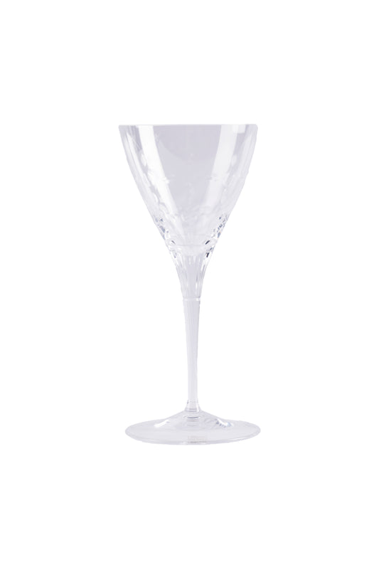 MOSER - Crystal Cave - Sleek & Splendorous Glistening Wine Glass.