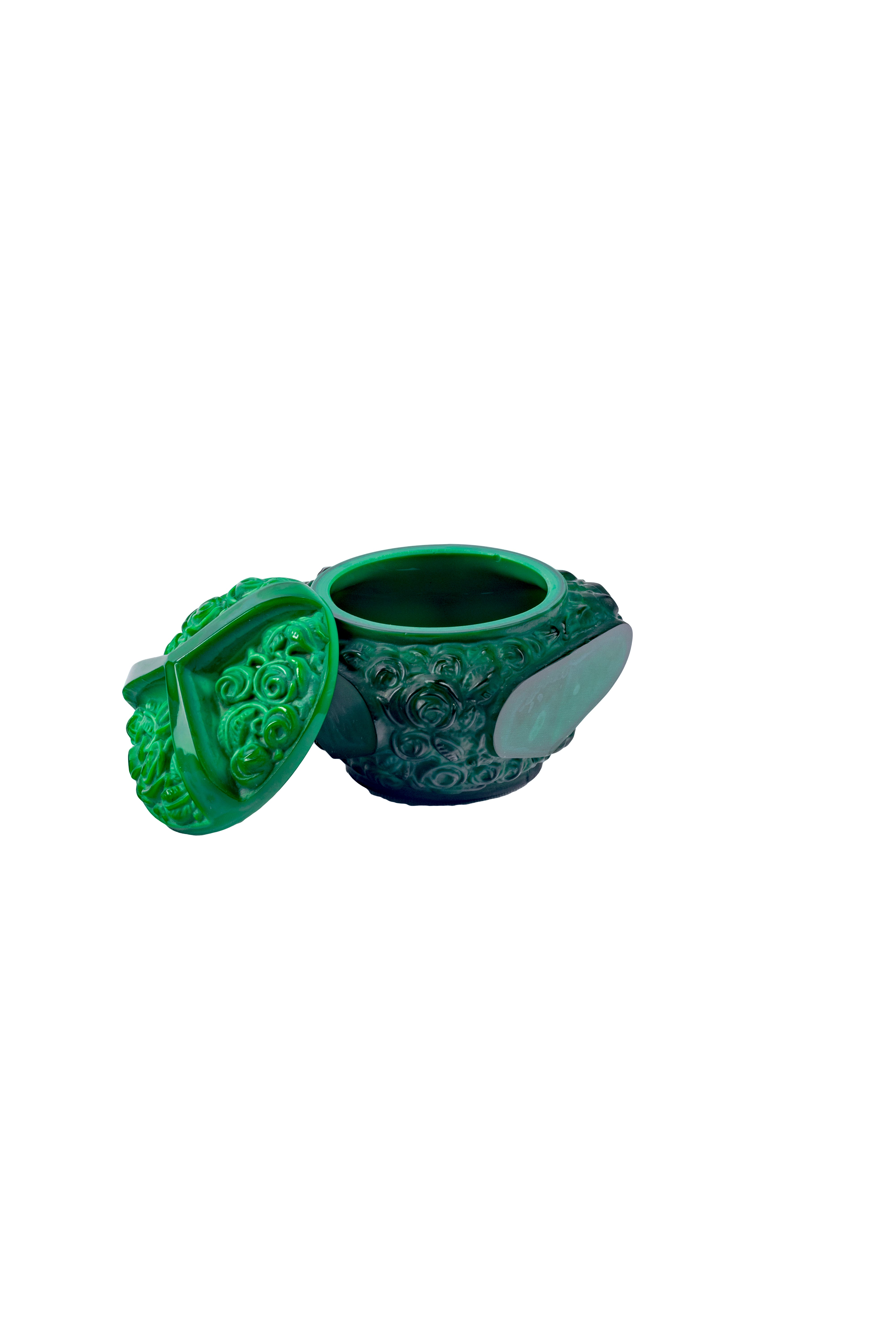 HALAMA - Demeter Rose Meadows- Delicate Green Mini Box for Valuables.