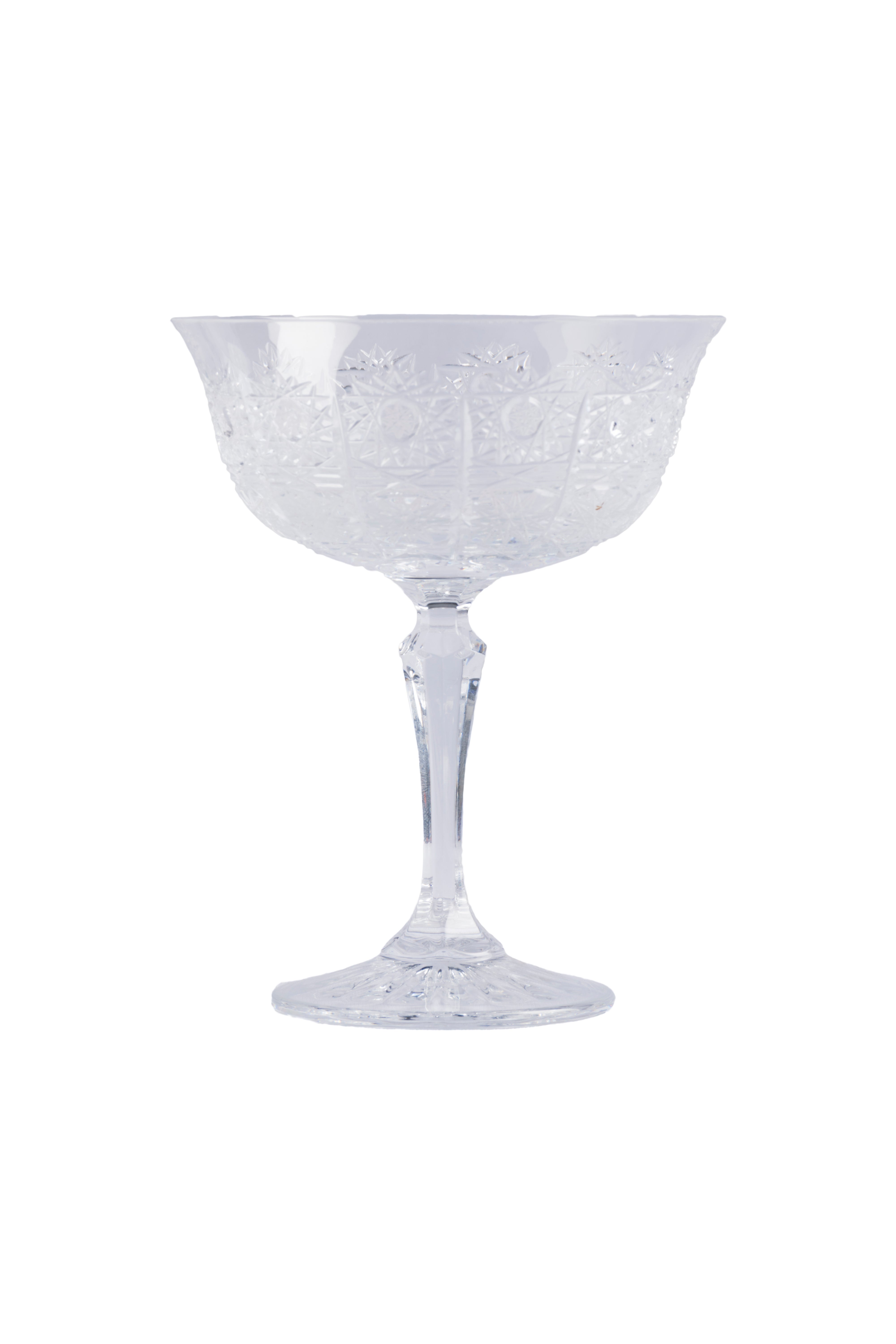 CAESAR CRYSTAL BOHEMIAE - Wide Mouth Crystal Cut Glass - With an extraordinaire occasion, it must be followed by an extraordinaire Glassware and Barware.