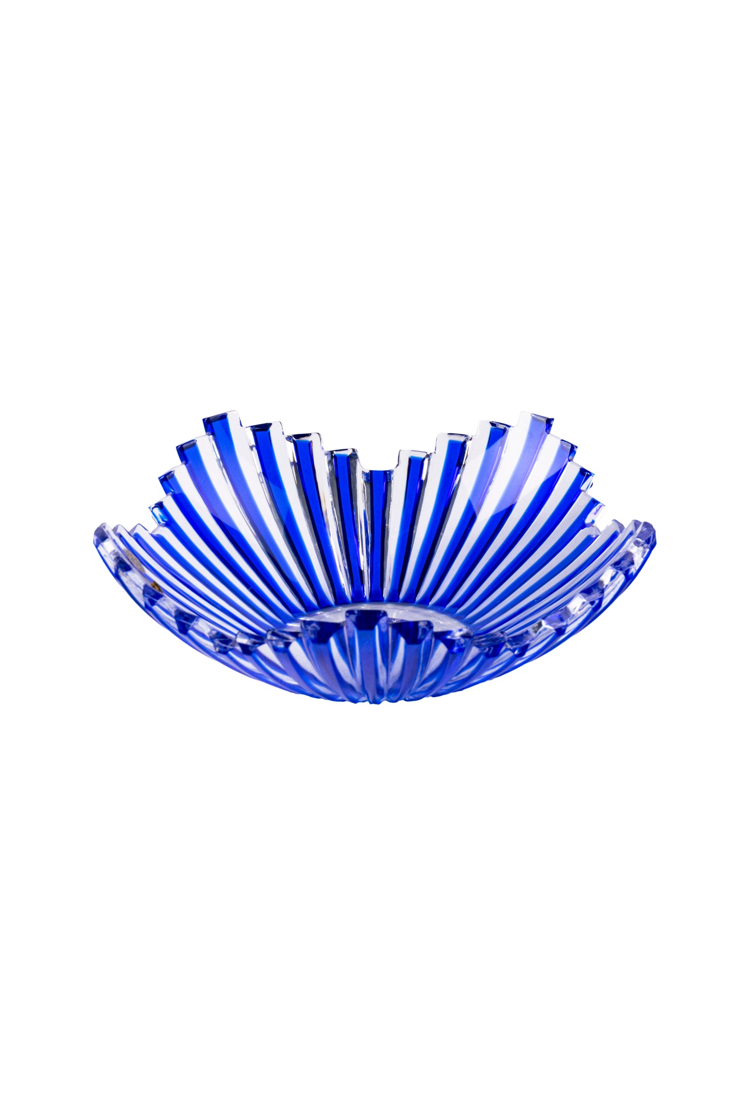 CAESAR CRYSTAL BOHEMIAE- Blue Maple Elixir- A perfect decorative centerpiece for any room