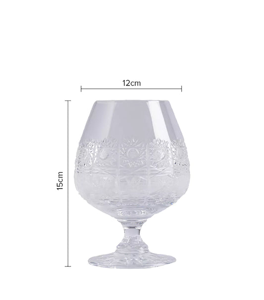 Caesar Crystal Bohemiae Stout Crystal Cut Glass