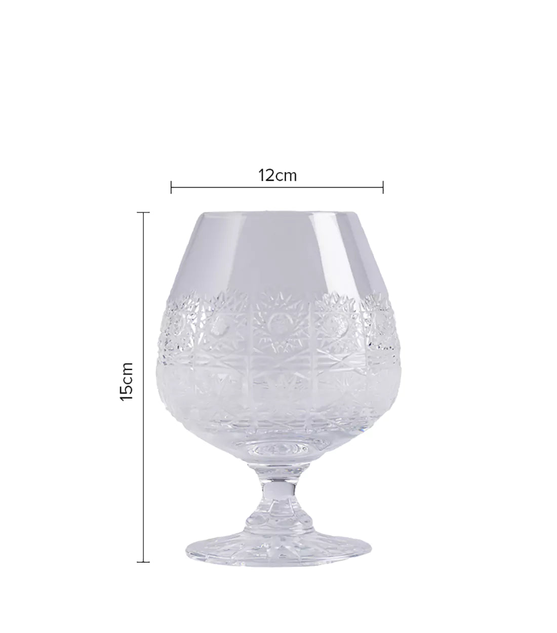 CAESAR CRYSTAL BOHEMIAE - Elysium Crystal Glass - Handcrafted crystal glass with intricate patterns and cuttings.