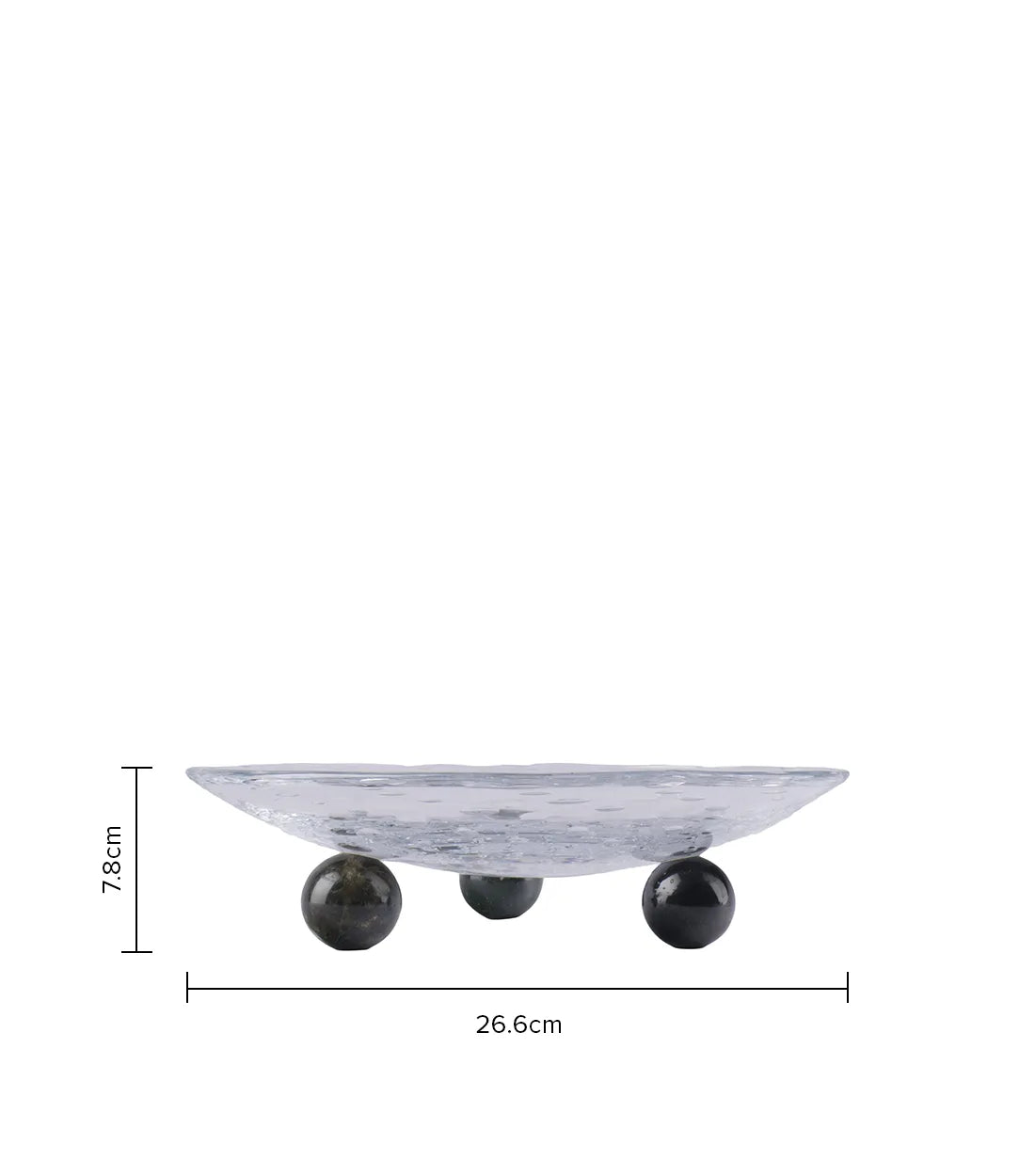 JIRI PACINEK - Nyx Marble Tray – Gift Décor Plate Ideal for Fruits or Standalone Accent.