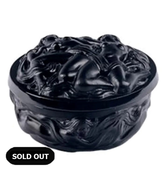 HALAMA - Stygian Eros Lovers - Sculptured Black Smart Home Decor Accent