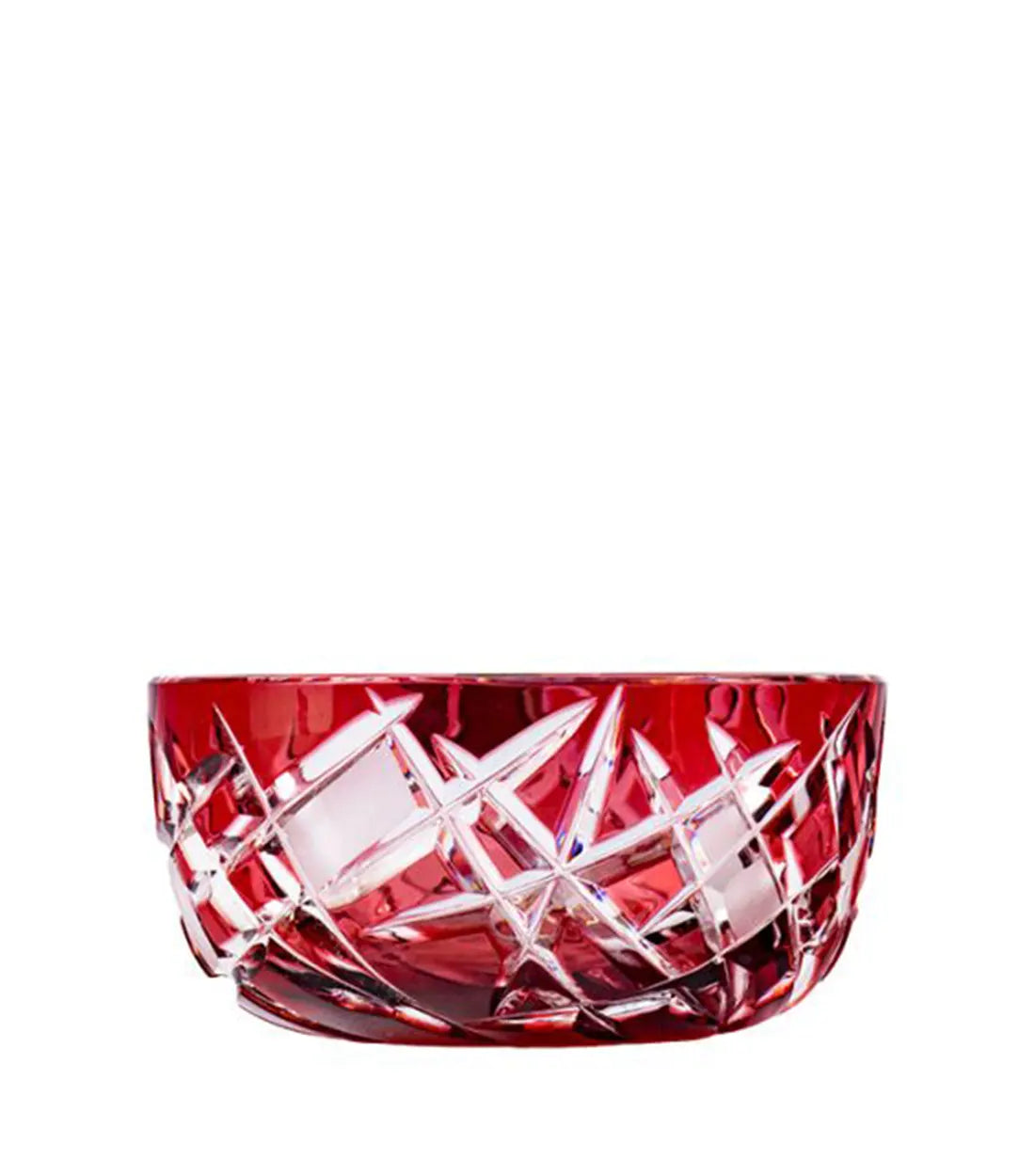 CAESAR CRYSTAL BOHEMIAE - Anthurium Bowl of the Gods - Brilliantly Crafted Crystal Bowl.