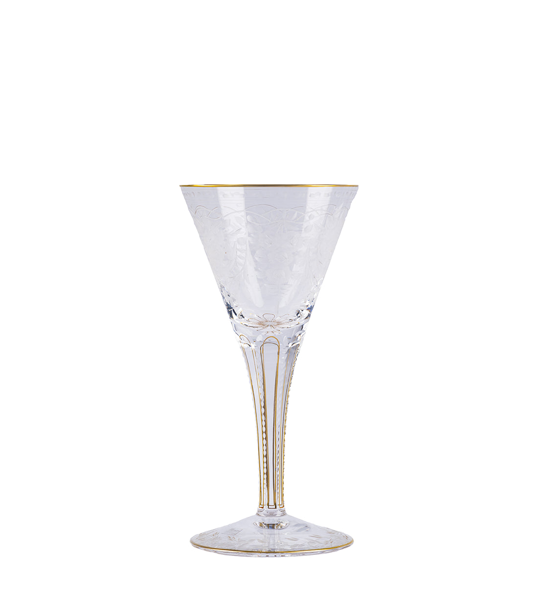 MOSER - Maharani Wine Glass - A crystal confession of love for the maharaja’s wife.