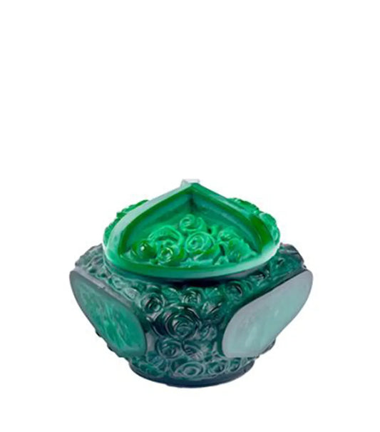 HALAMA - Demeter Rose Meadows- Delicate Green Mini Box for Valuables.