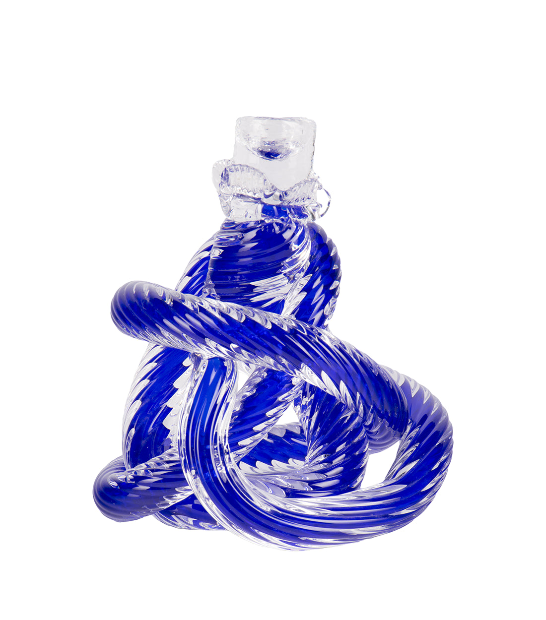 BOREK SIPEK - Blue abstract candle holder - A unique piece of decor that transcends traditional design
