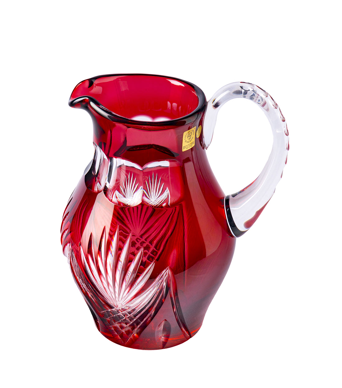 Caesar Crystal Bohemiae - A crystal- cut ergonomic jug with an alluring design