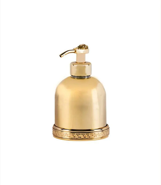 VERSACE - LIQUID SOAP DISPENSER - 24k Gold Plated .